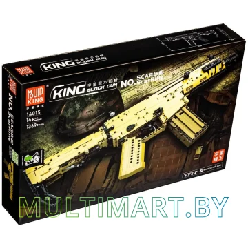 Конструктор Mould King 14015 Штурмовая винтовка Scar